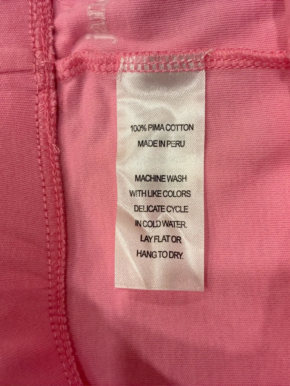 James & Lottie Bubblegum Pink Basic Knit Leggings Scallops Bottoms Pima 10 Girl